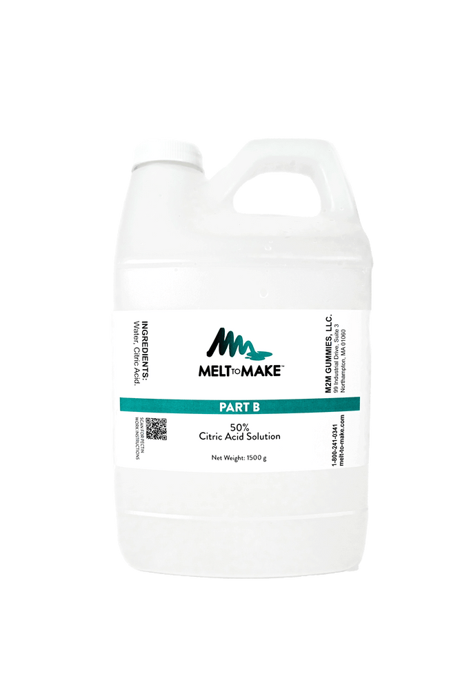 50% Citric Acid Solution - 1500 g (10 cases) - Melt-to-Make™