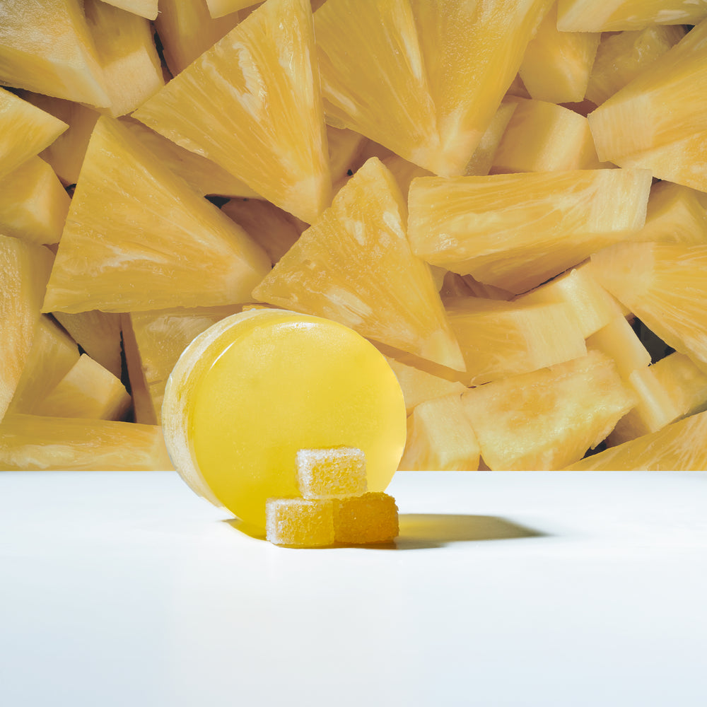 Pineapple - 10kg Case - Melt-to-Make® Gelatin Gummy Base