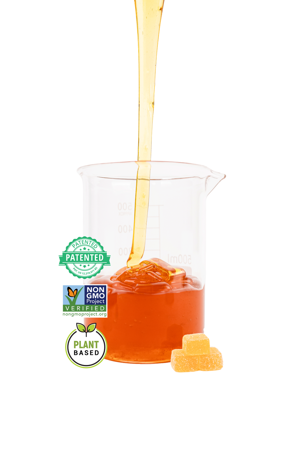 Tangerine - 10kg Case - Melt-to-Make® Pectin Gummy Base