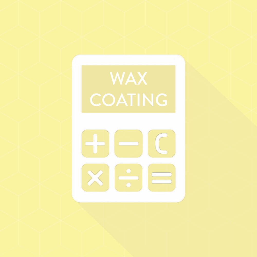 Wax Coating Formula Calculator