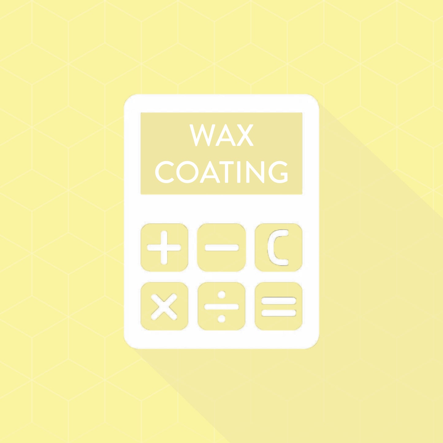 Wax Coating Formula Calculator