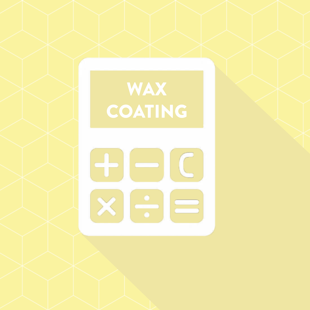 Wax Coating Formula Calculator