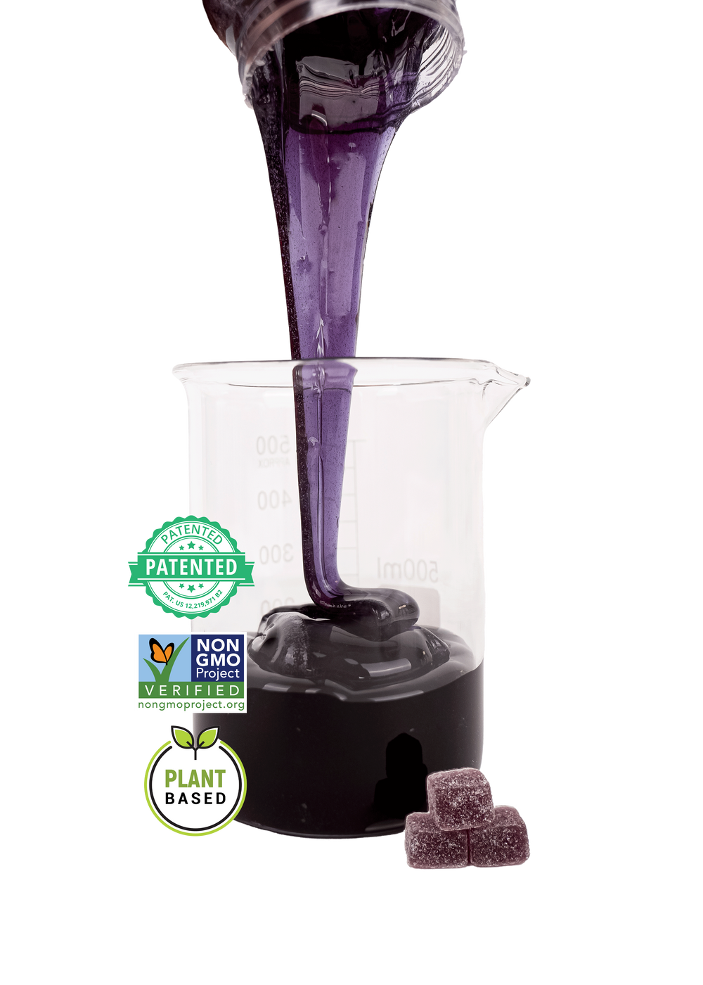 Grape - 10kg Case - Melt-to-Make® Pectin Gummy Base