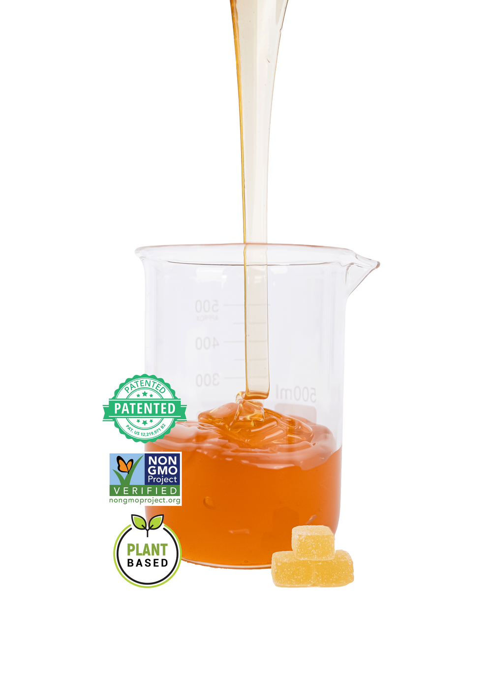 Pineapple - 10kg Case - Melt-to-Make® Pectin Gummy Base