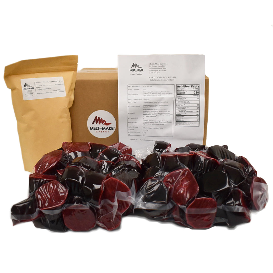 
                  
                    Cherry - 10kg Case - Melt-to-Make™ Gelatin Gummy Base
                  
                