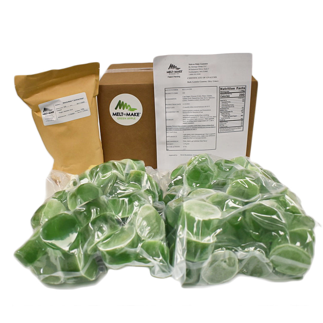 
                  
                    Green Apple - 10kg Case - Melt-to-Make™ Gelatin Gummy Base
                  
                