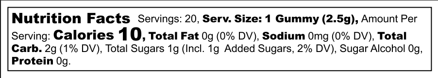 FDA Linear Label Example